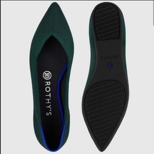 Retired Color | Rothy’s Emerald The Point